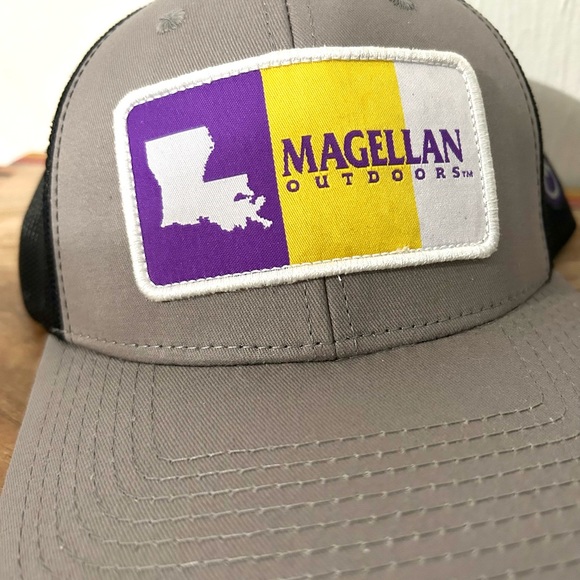 NWT Magellan Outdoors Men's Louisiana Badge State Cap - Picture 6 of 7